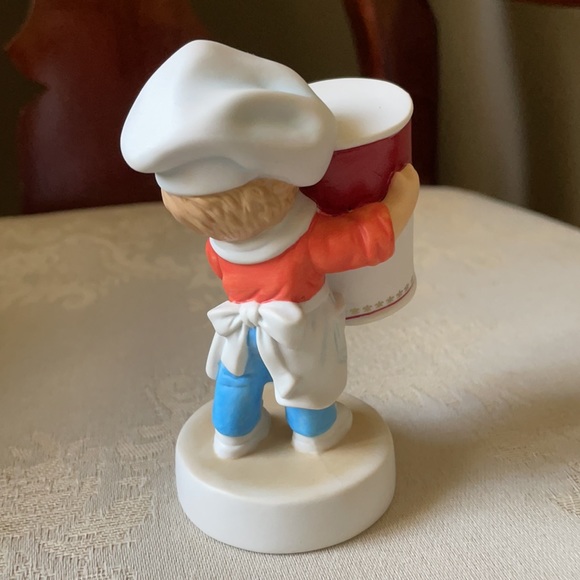Campbell’s Soup Kids boy holding soup can porcelain figurine in box, mint - Picture 3 of 12